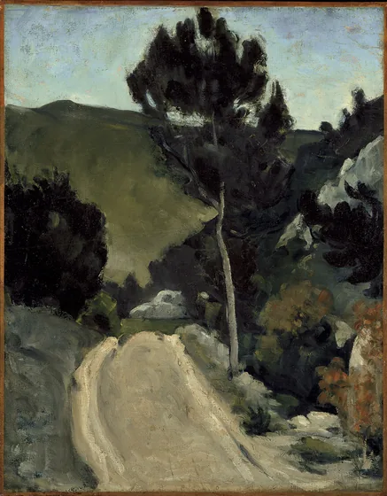 La route tournante en Provence