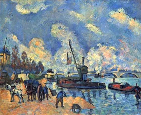La Seine au quai d'Austerlitz