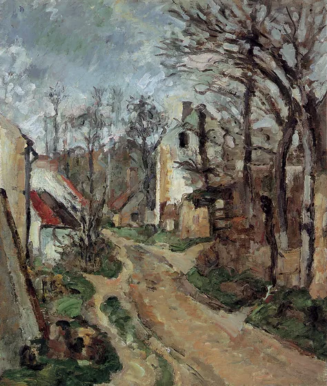 La Vieille Route à Auvers-sur-Oise