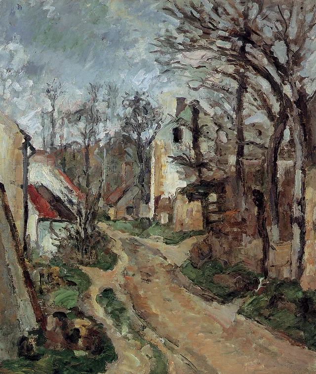 El viejo camino de Auvers-sur-Oise