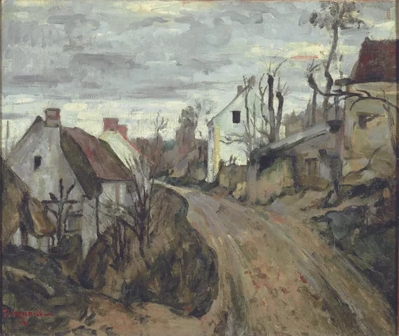 La Vieille Route à Auvers-sur-Oise