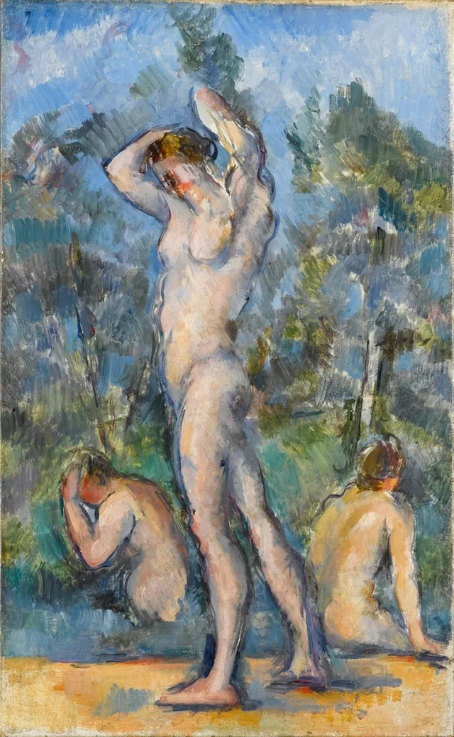Le bain, Paul Cézanne