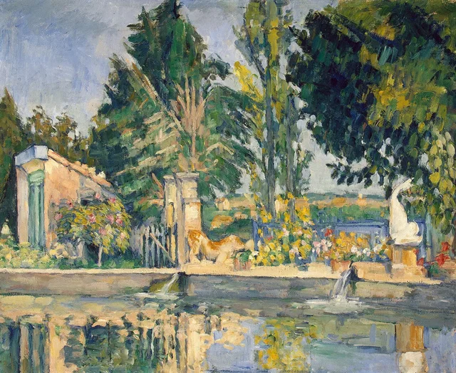 El estanque del Jas de Bouffan
