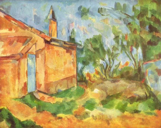 A Cabana de Jourdan, Paul Cézanne