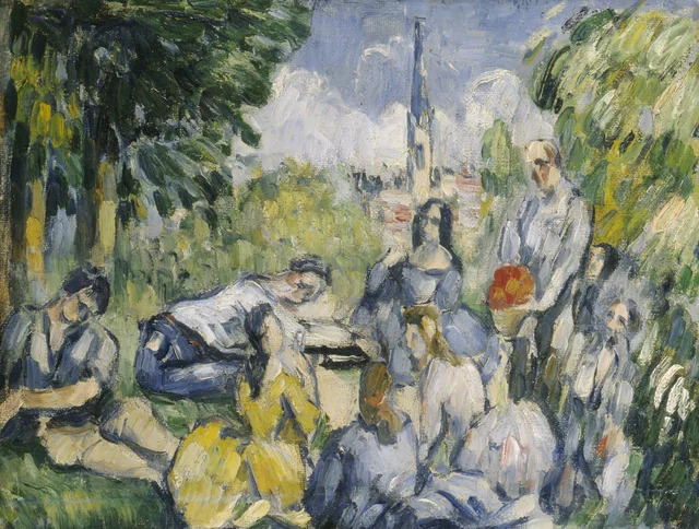 El almuerzo sobre la hierba, Paul Cézanne