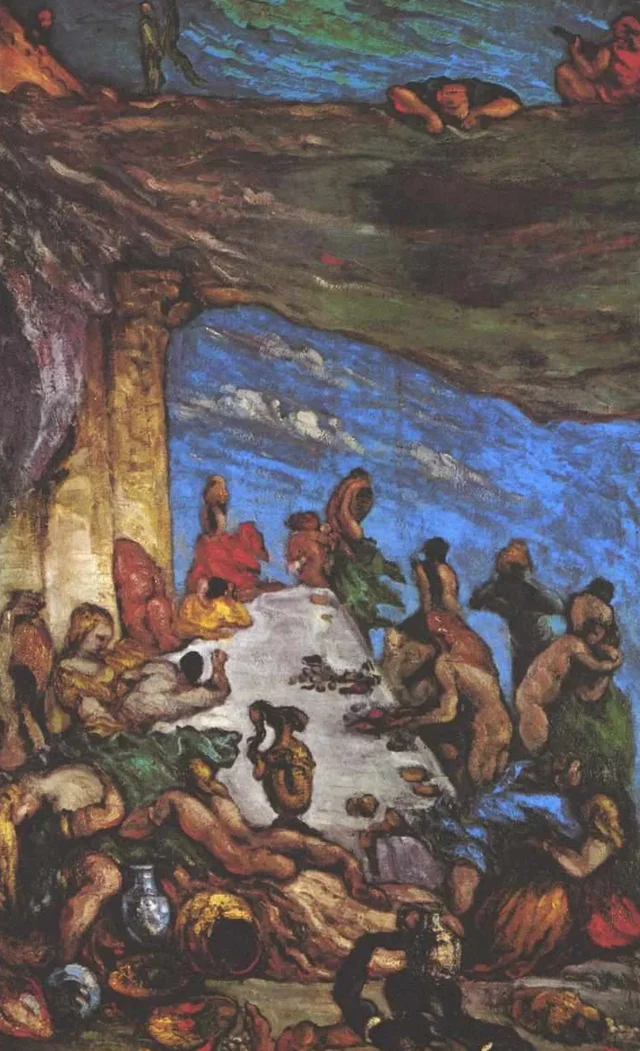 El festín – La orgía; El banquete de Nabucodonosor
