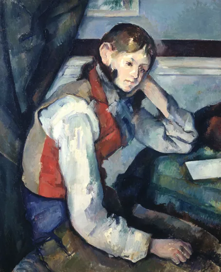 Le Garçon au gilet rouge