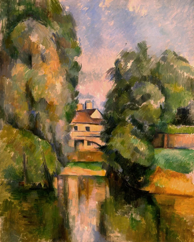El molino quemado en Maisons-Alfort, Paul Cézanne