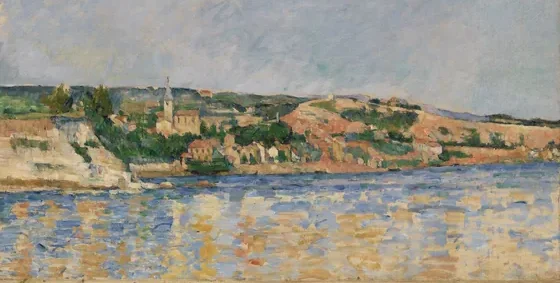 Le village de l'Estaque vu de la mer