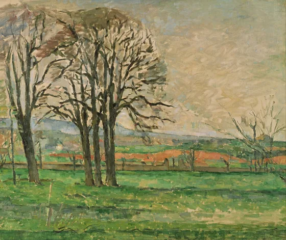 Les Arbres du Jas de Bouffan dénudés
