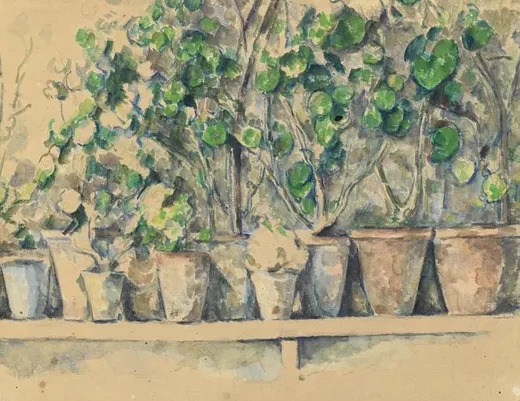 Les pots de fleurs