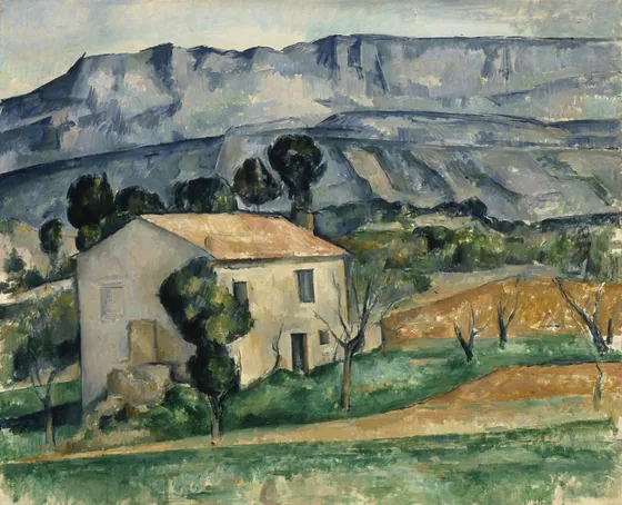 Maison devant la Sainte-Victoire près de Gardanne