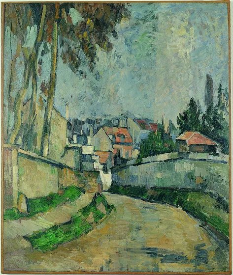 Maisons au bord d'une route II