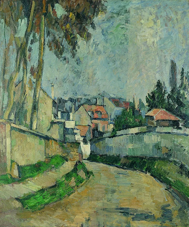 Casas junto a un camino II