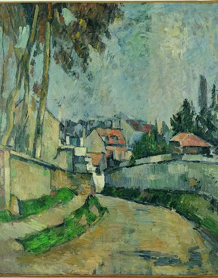Maisons au bord d'une route II