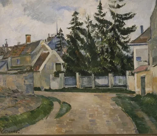 Maisons et sapins