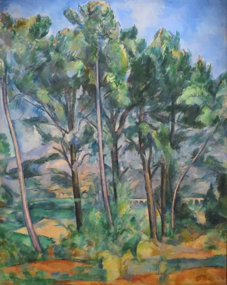 Montagne Sainte-Victoire et viaduc du côté de Valcros