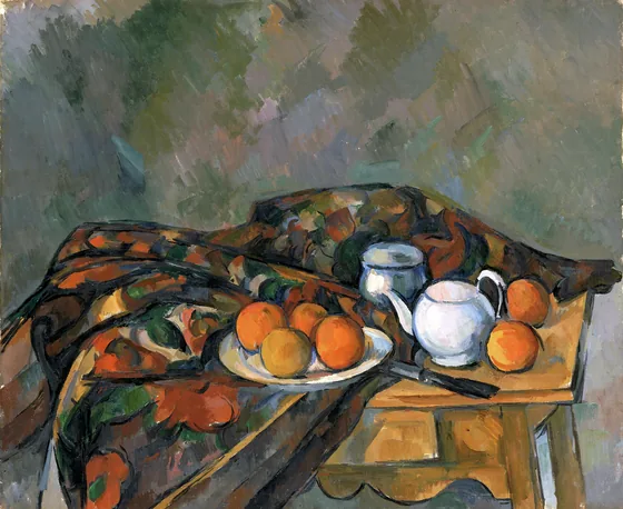 Nature morte à la théière