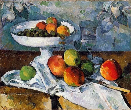 Nature morte au compotier