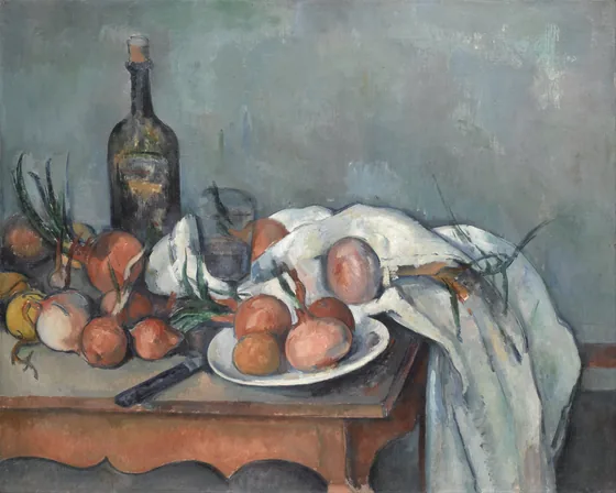 Nature morte aux oignons