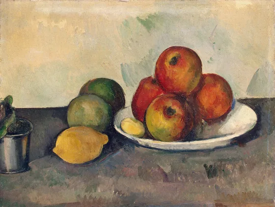 Nature morte aux pommes