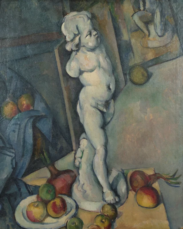 Naturaleza muerta con Amor de yeso, Paul Cézanne