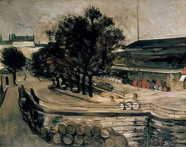 París, muelle de Jussieu (el mercado de vinos)