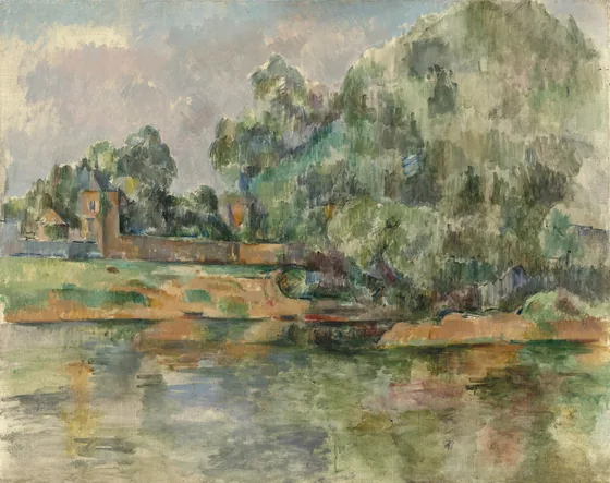Paysage au bord de l'eau