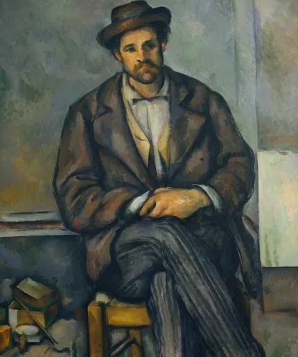 Paysan assis