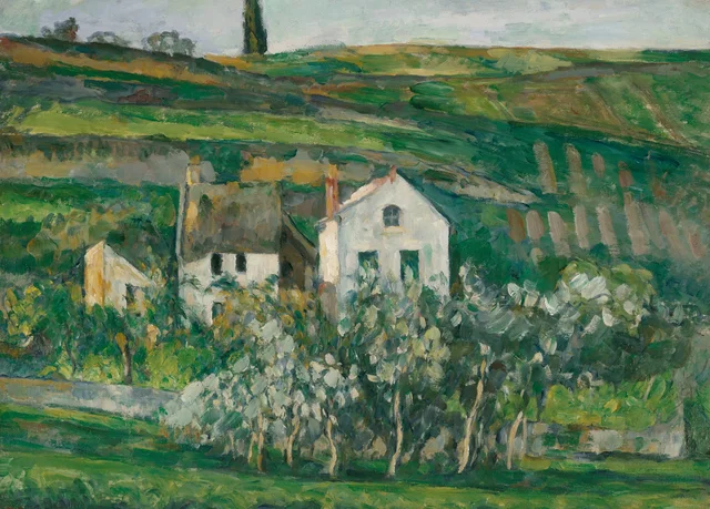 Casinhas em Pontoise, perto de Auvers-sur-Oise