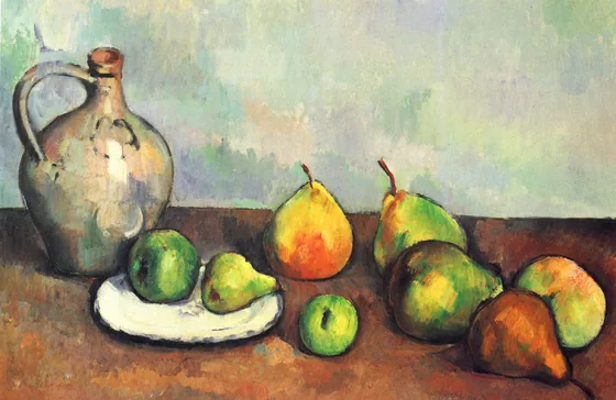 Pichet et fruits