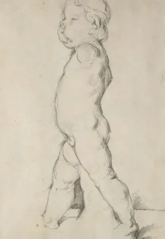 Plaster Cast of a Putto