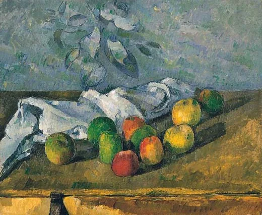 Pommes et serviette