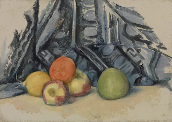 Pommes et tapis
