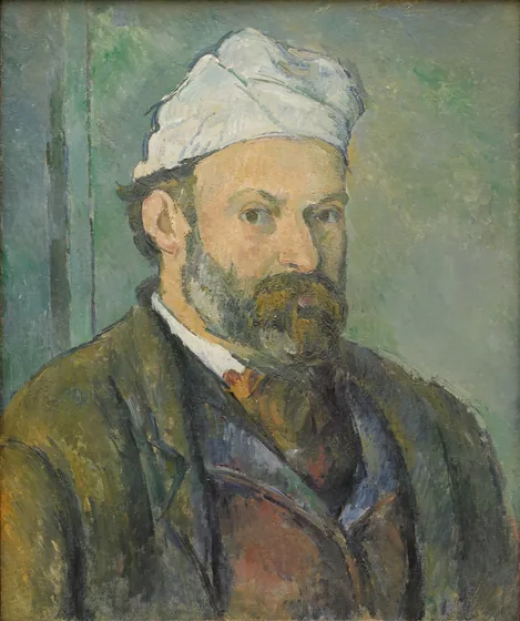 Portrait de l'artiste au bonnet blanc