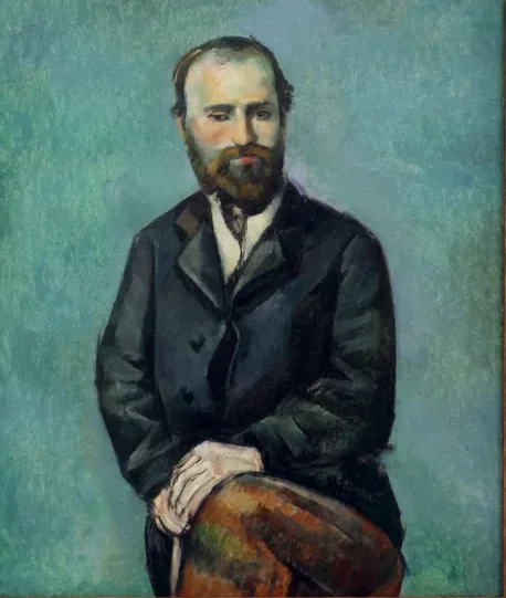 Portrait de l'artiste, d'après une photographie