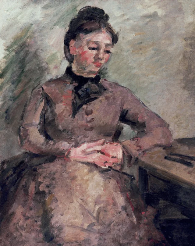 Retrato de madame Cézanne