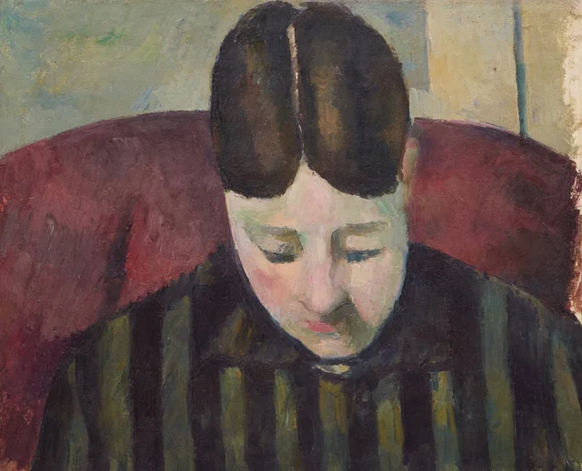 Retrato de madame Cézanne