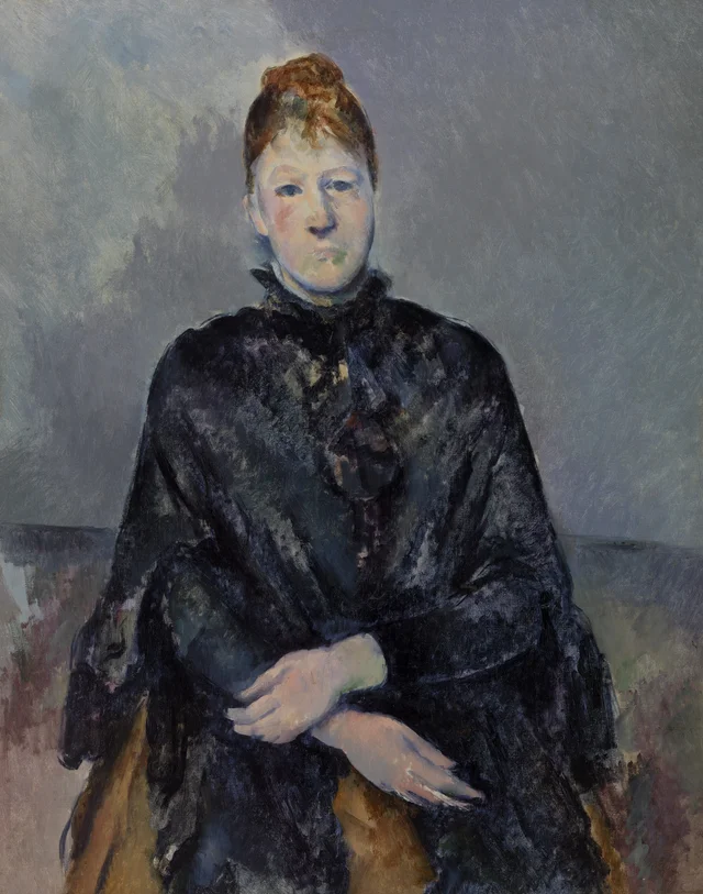 Retrato de madame Cézanne