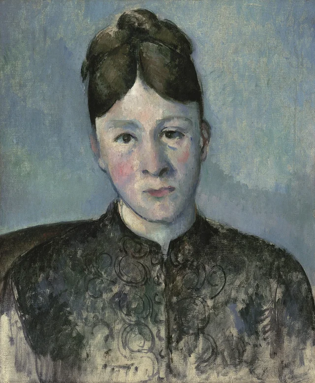 Retrato de madame Cézanne