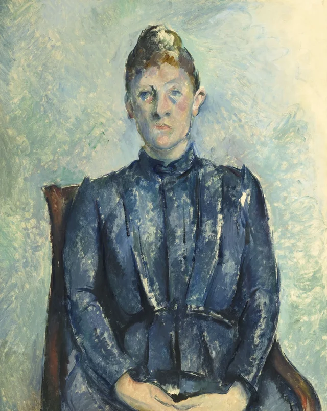 Retrato de madame Cézanne, Paul Cézanne