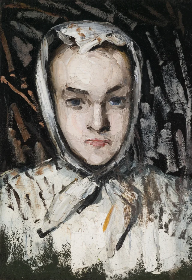Retrato de Marie Cézanne, hermana del artista, Paul Cézanne