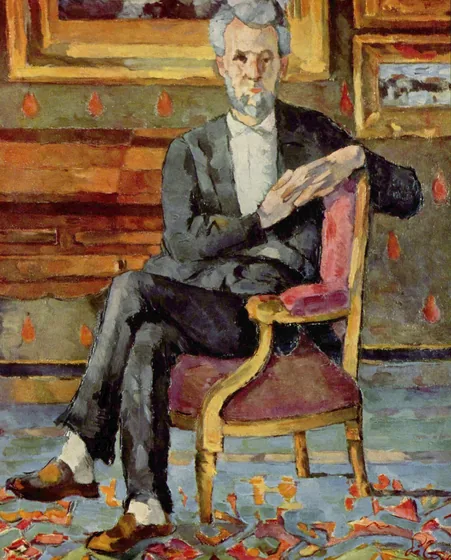 Portrait de Victor Chocquet assis