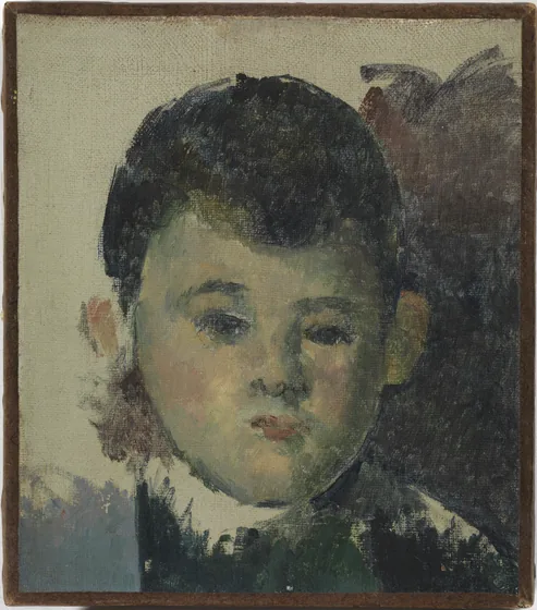 Portrait du fils de l'artiste