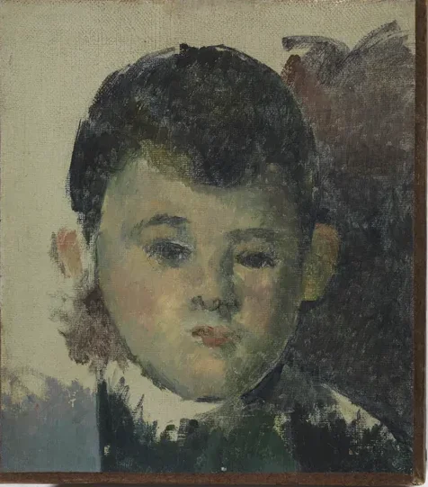Portrait du fils de l'artiste