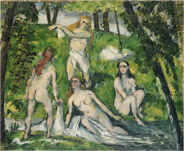 4人の水浴の女たち