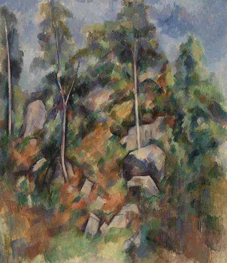 Rochers et arbres