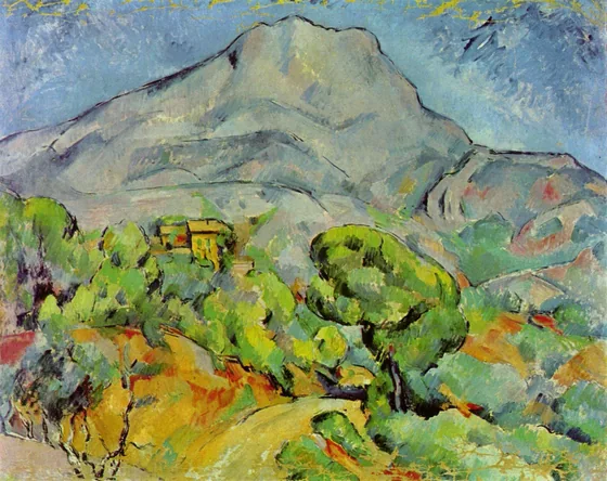 Route devant la Montagne Sainte-Victoire