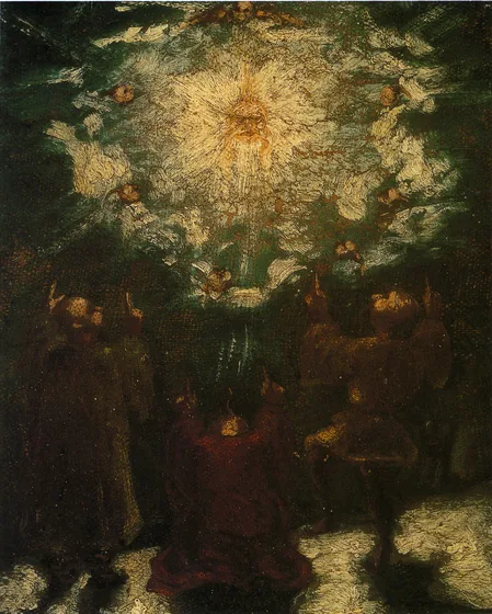 Scène religieuse