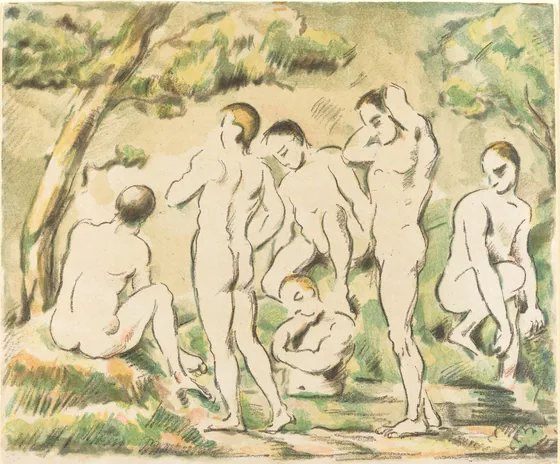 The Bathers (Small Plate)